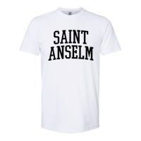 Saint Anselm Athletic Arch College University Alumni Softstyle CVC T-Shirt