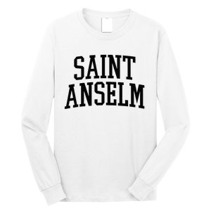 Saint Anselm Athletic Arch College University Alumni Long Sleeve Shirt