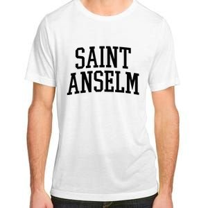 Saint Anselm Athletic Arch College University Alumni Adult ChromaSoft Performance T-Shirt