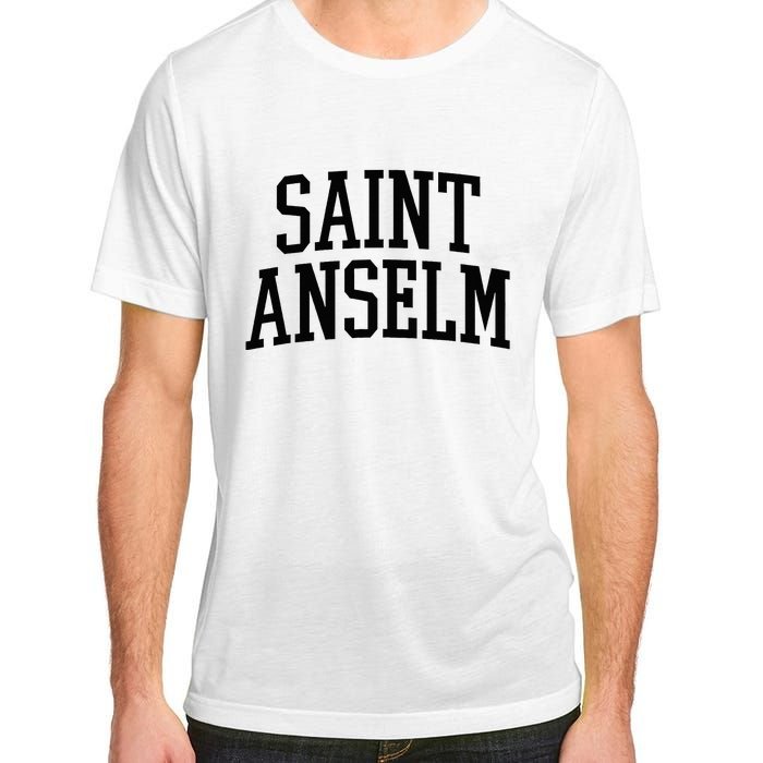 Saint Anselm Athletic Arch College University Alumni Adult ChromaSoft Performance T-Shirt