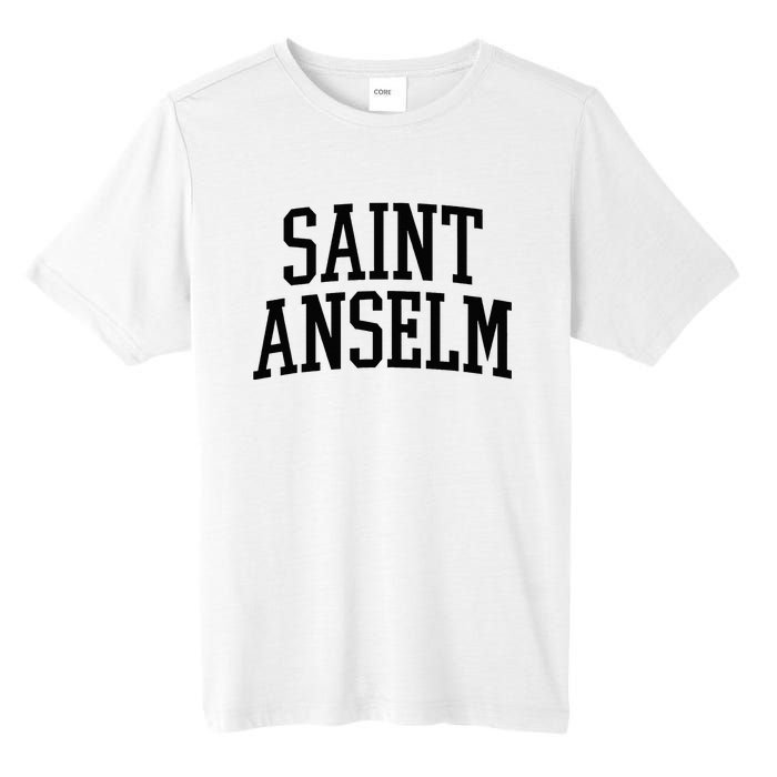 Saint Anselm Athletic Arch College University Alumni Tall Fusion ChromaSoft Performance T-Shirt