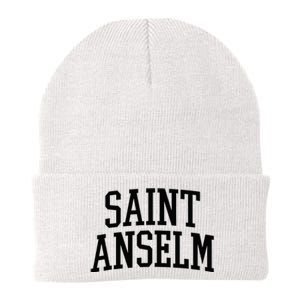 Saint Anselm Athletic Arch College University Alumni Knit Cap Winter Beanie