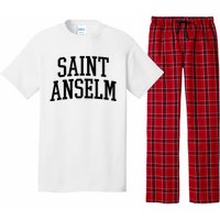 Saint Anselm Athletic Arch College University Alumni Pajama Set