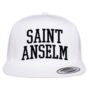 Saint Anselm Athletic Arch College University Alumni Flat Bill Trucker Hat