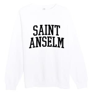 Saint Anselm Athletic Arch College University Alumni Premium Crewneck Sweatshirt