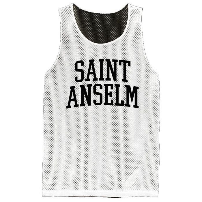 Saint Anselm Athletic Arch College University Alumni Mesh Reversible Basketball Jersey Tank