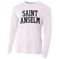 Saint Anselm Athletic Arch College University Alumni Cooling Performance Long Sleeve Crew