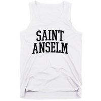 Saint Anselm Athletic Arch College University Alumni Tank Top