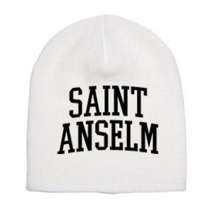 Saint Anselm Athletic Arch College University Alumni Short Acrylic Beanie