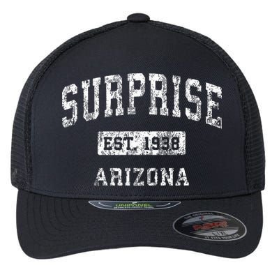 Surprise Arizona Az Vintage Established Sports Flexfit Unipanel Trucker Cap