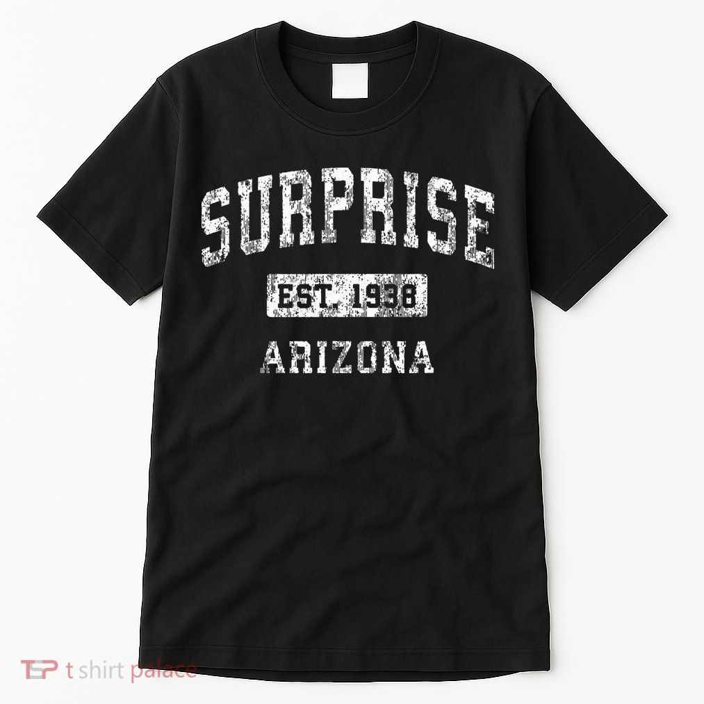 Surprise Arizona Az Vintage Established Sports Tall T-Shirt