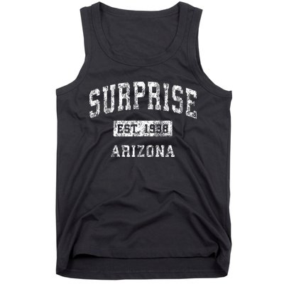 Surprise Arizona Az Vintage Established Sports Tank Top