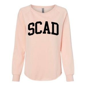 SCAD Athletic Arch College University @ Alumni Womens California Wash Sweatshirt