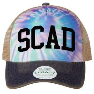 SCAD Athletic Arch College University @ Alumni Legacy Tie Dye Trucker Hat