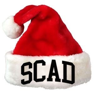 SCAD Athletic Arch College University @ Alumni Premium Christmas Santa Hat