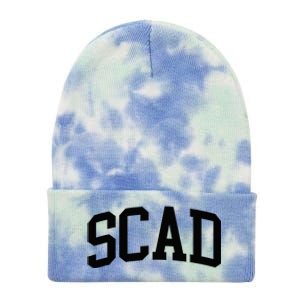 SCAD Athletic Arch College University @ Alumni Tie Dye 12in Knit Beanie