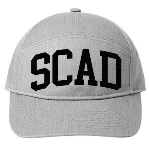 SCAD Athletic Arch College University @ Alumni 7-Panel Snapback Hat