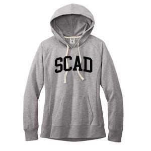 SCAD Athletic Arch College University @ Alumni Women's Fleece Hoodie