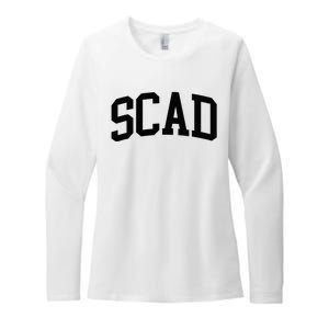 SCAD Athletic Arch College University @ Alumni Womens CVC Long Sleeve Shirt