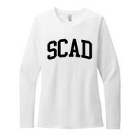 SCAD Athletic Arch College University @ Alumni Womens CVC Long Sleeve Shirt