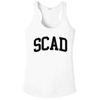 SCAD Athletic Arch College University @ Alumni Ladies PosiCharge Competitor Racerback Tank