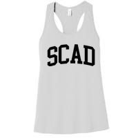 SCAD Athletic Arch College University @ Alumni Women's Racerback Tank