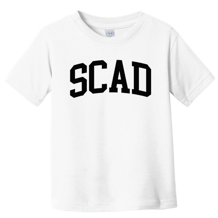 SCAD Athletic Arch College University @ Alumni Toddler T-Shirt