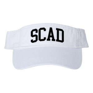 SCAD Athletic Arch College University @ Alumni Valucap Bio-Washed Visor