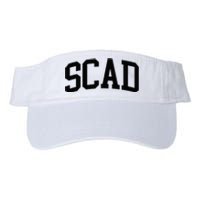 SCAD Athletic Arch College University @ Alumni Valucap Bio-Washed Visor