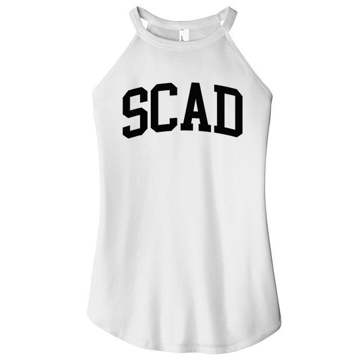 SCAD Athletic Arch College University @ Alumni Women's Perfect Tri Rocker Tank