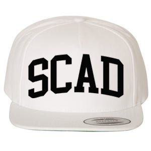 SCAD Athletic Arch College University @ Alumni Wool Snapback Cap