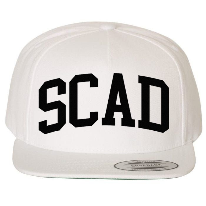 SCAD Athletic Arch College University @ Alumni Wool Snapback Cap