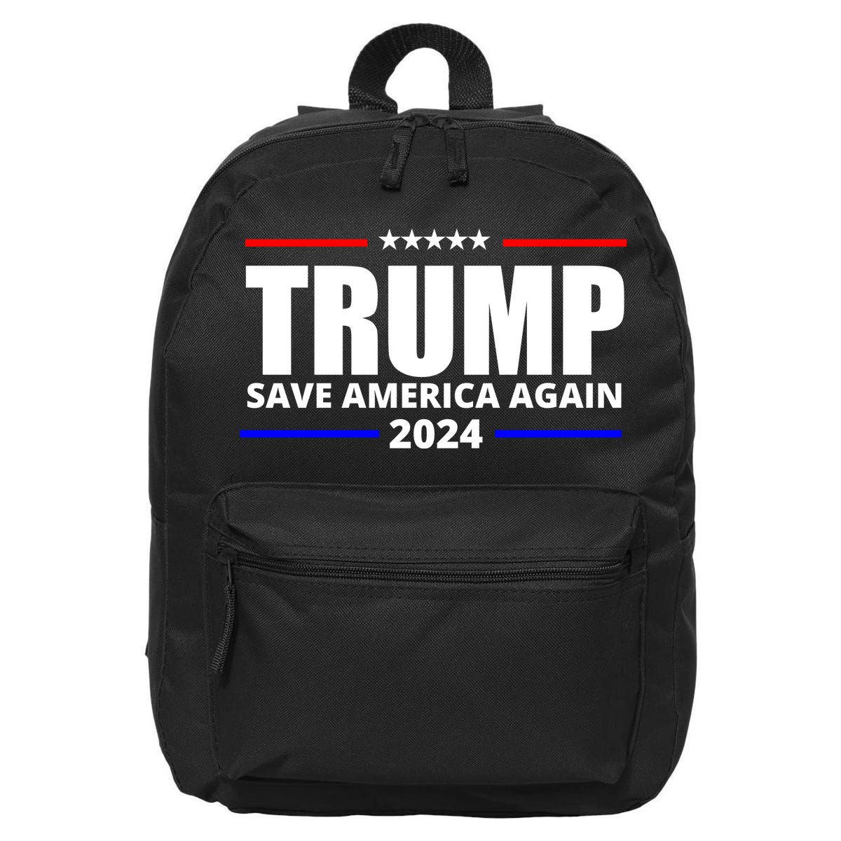 Save America Again Trump 2024 Political 16 in Basic Backpack