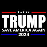 Save America Again Trump 2024 Political 16 in Basic Backpack
