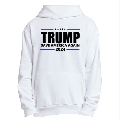 Save America Again Trump 2024 Political Urban Pullover Hoodie