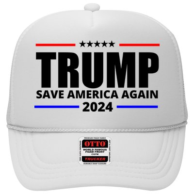 Save America Again Trump 2024 Political Trucker Hat