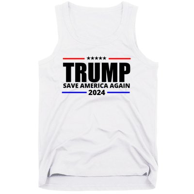 Save America Again Trump 2024 Political Tank Top