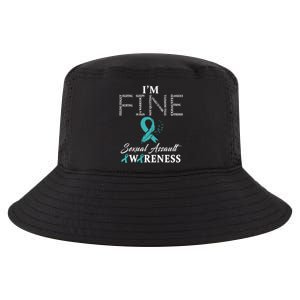 Sexual Assault Awareness Im Fine Cute Gift Cool Comfort Performance Bucket Hat