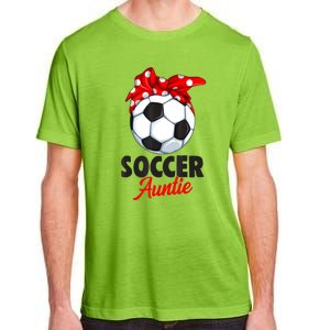 Soccer Auntie Aunt Women Adult ChromaSoft Performance T-Shirt