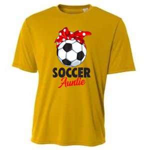 Soccer Auntie Aunt Women Cooling Performance Crew T-Shirt