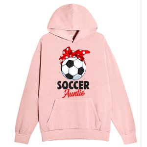 Soccer Auntie Aunt Women Urban Pullover Hoodie