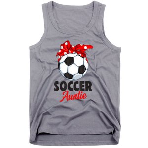 Soccer Auntie Aunt Women Tank Top