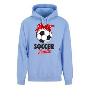 Soccer Auntie Aunt Women Unisex Surf Hoodie