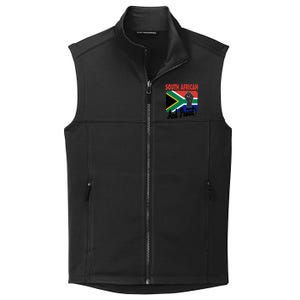 South African And Proud Love South Africa Flag Collective Smooth Fleece Vest