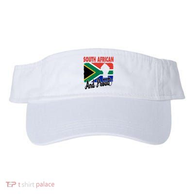 South African And Proud Love South Africa Flag Visor