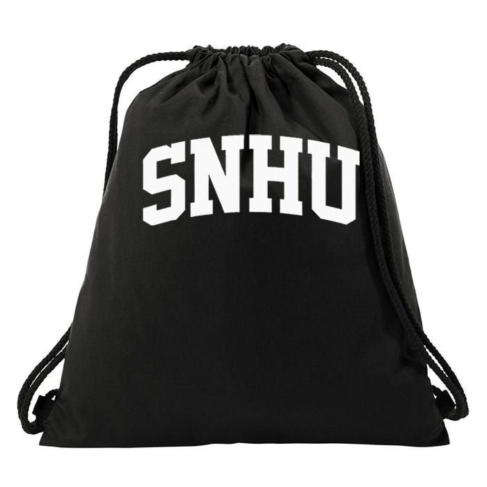 SNHU Athletic Arch College University Alumni Drawstring Bag