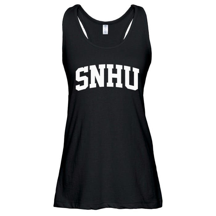 SNHU Athletic Arch College University Alumni Ladies Essential Flowy Tank