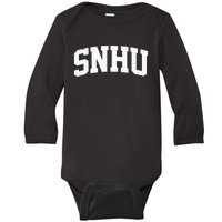 SNHU Athletic Arch College University Alumni Baby Long Sleeve Bodysuit