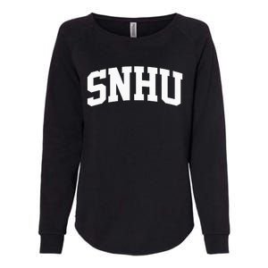 SNHU Athletic Arch College University Alumni Womens California Wash Sweatshirt