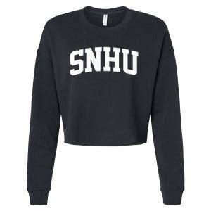 SNHU Athletic Arch College University Alumni Cropped Pullover Crew